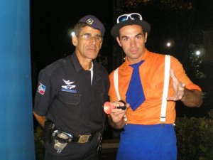 Até a policia se diverte - Brotas-SP, 2009