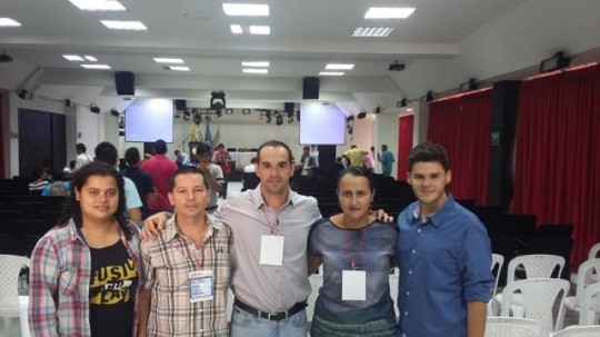 Congresso Educação Física (Univ. de Los Llanos - Colômbia) - colegas da Univ. de Medellin, agosto, 2015