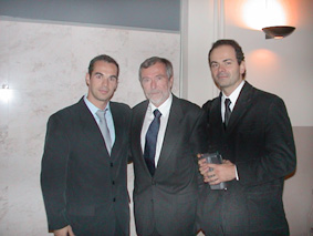Dr. Bertrand During e Dr. Luc Collard - Seminário Internacional Praxiologia Motriz INEFC Lleida - Espanha - Outubro de 2002