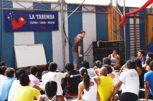 Palestra Segurança no Circo - La Tarumba - Lima Perú, 2013