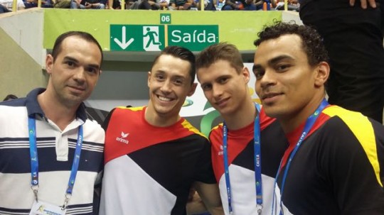 German gymnasts - Copa do Mundo de GA - Sao Paulo, maio de 2015