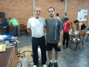 Com o mestre - Prof. Hélio Saconi 