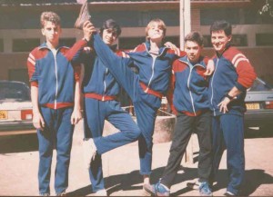 Equipe de Americana nos Jogos Regionais de Itatiba-SP, 1989