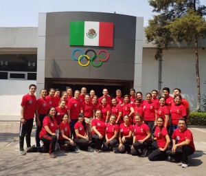 Participantes FIG Adacemy - México, fev. 2018 - Sede do Comitê Olímpico