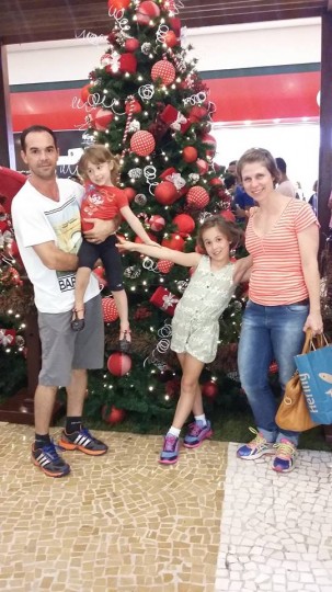 Natal com a família, dez 2015