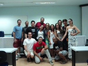 Grupo Circus após palestra Rodrigo Matheus - FEF, 2012