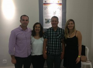 Seminário Internacional de Arte - PUC - MG, Belo Horizonte, 2017 (Marco, Margaret-Margo, Marcus Vinicius e Camila)