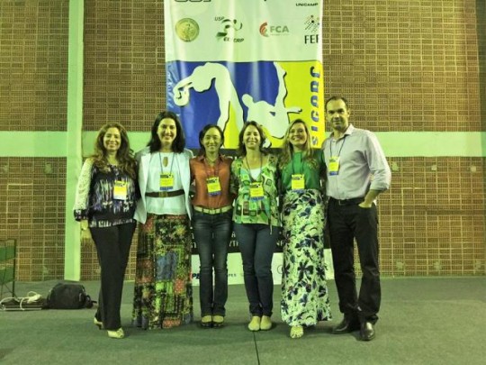 SIGARC 2015 - USP: Andrea João, Licca, Myrian, Laurita e Michele