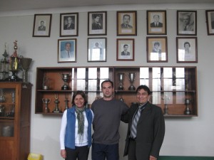 Univ. Nacional Mayor San Marcos - Lima Perú - Profa. Coca Cadillo e o diretor Sr. Polo Mayorca 